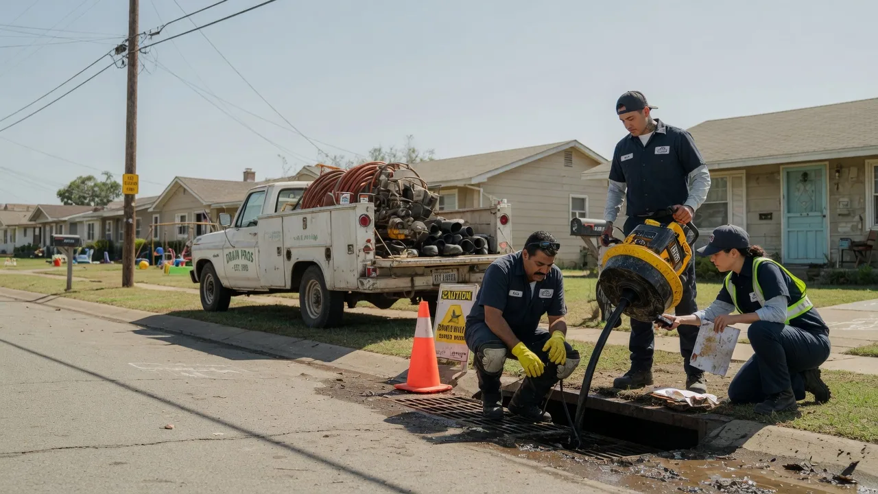 Drain Cleaning in Lillian, TX near me